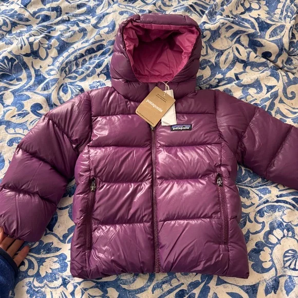 -not4 Sale ! NEW🎀Patagonia Hi-loft jacket toddler size 3T gorgeous purple
